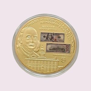 U.S. Federal Reserve Notes, Proof Commemorative Coin By American Mint, 70mm